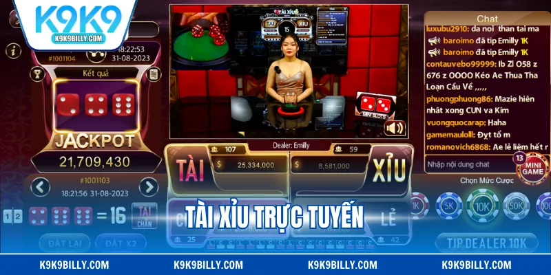 Tài Xỉu Trực Tuyến - Loại Hình Được Yêu Thích Hiện Nay